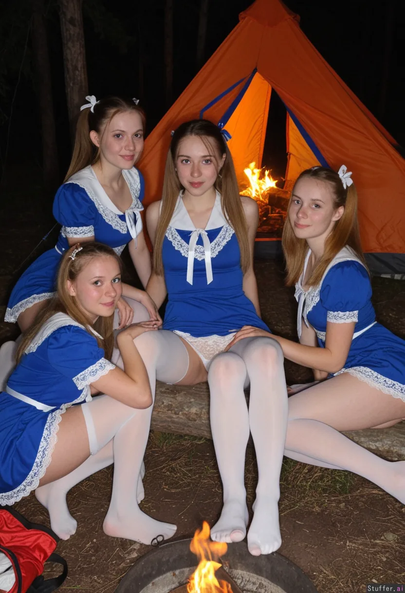 girl with classmates, group,loop-eared, russian, cute, different face ...